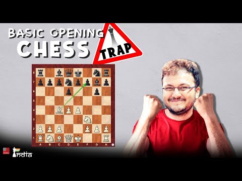 Basic Opening Chess Trap | The weakest spot in Black's camp | Mikhail Tal