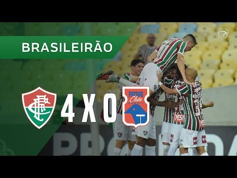 FLUMINENSE 4 X 0 PARANÁ - GOLS - 08/10 - BRASILEIRÃO 2018