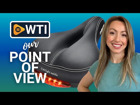 DAWAY Comfortable Men Women Bike Seat - Soft Memory Foam Padded Bicycle Seat - WTI product video review