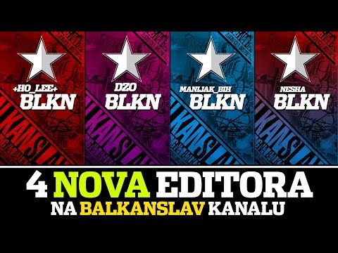 BALKANSLAV dobio 4 nova editora!!