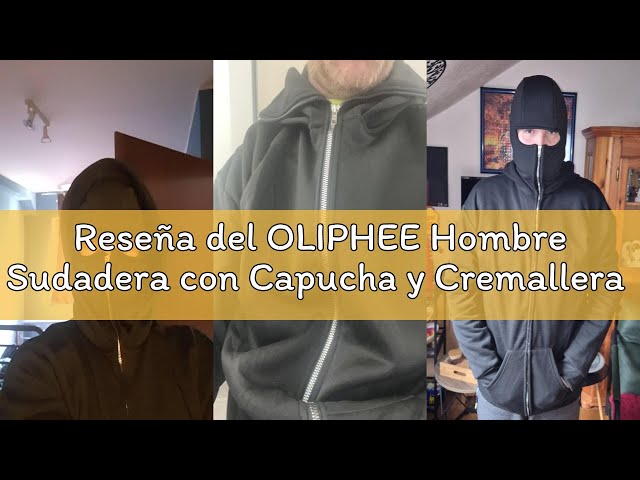 Vídeo relacionado con riou Chollos Ultima Hora Ofertas Flash Sudadera Hombre con Capucha y Cremallera Chaqueta Deportiva Jersey Manga Larga Techwear Beisbol Divertidas Streetwear Sudaderas con Bolsillo Chándales Blusas