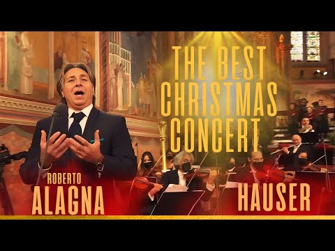 The Best Christmas Music 2024 - Concerto di Natale da Assisi with Roberto Alagna and Hauser (HD)