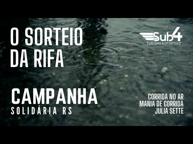 O SORTEIO da RIFA SOLIDÁRIA (que arrecadou R$ 150 mil)