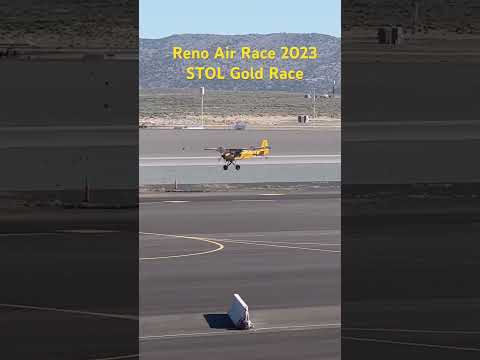 Final Reno Air Race 2023 STOL Gold Race #shorts #final #stol #reno #airrace #gold #fishingav8r