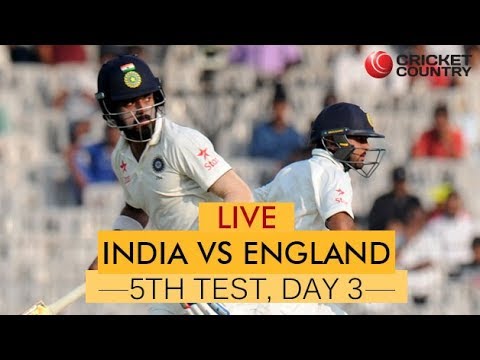 IND vs ENG Live Streaming 5th Test - Day 3 - Session 1 - Full Match - 2018 Series