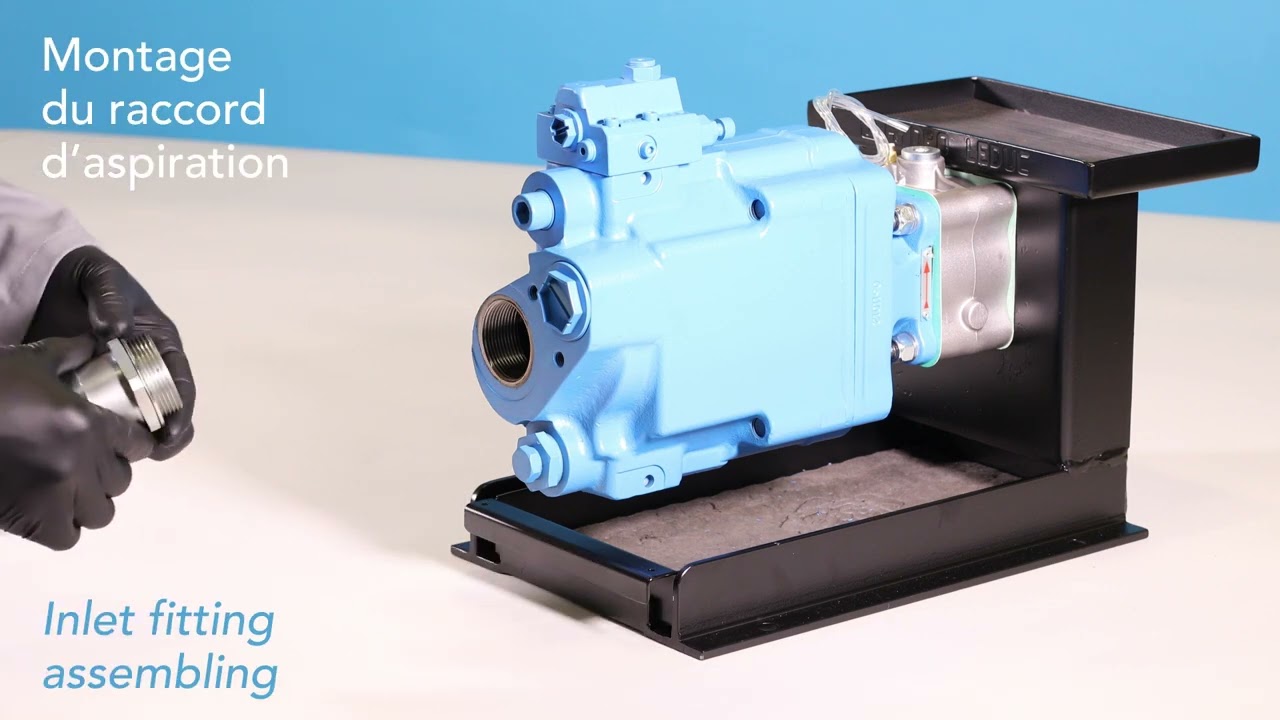 Hydro Leduc - Montage Pompe TXV sur PMT