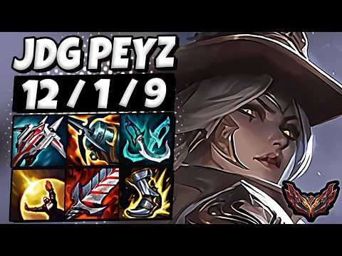 Ashe vs Corki ADC [ JDG Peyz ] Patch 14.24 Korea Grandmaster ✅