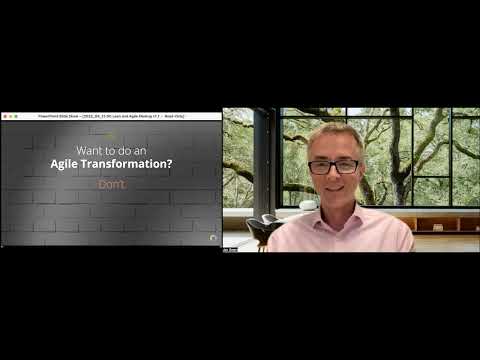 DC Lean+Agile Meetup: Jon Smart on Sooner Safer Happier