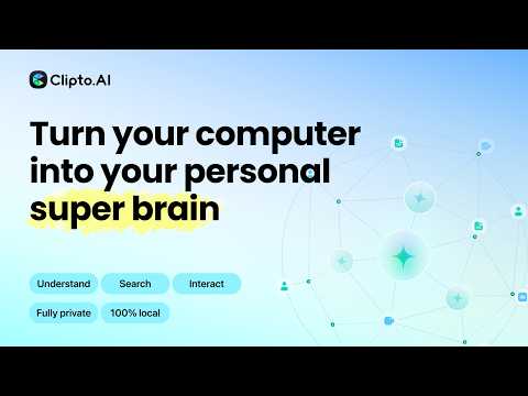 Introducing Clipto.AI - turn your computer into your personal super brain