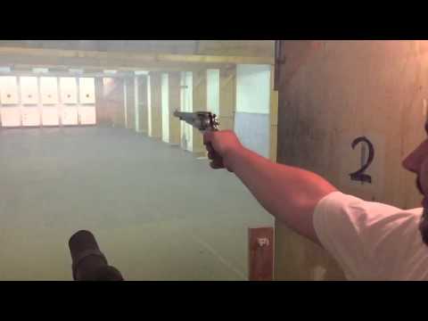 Slow Motion firing of the Pietta Remington 1858 Black Powder Revolver