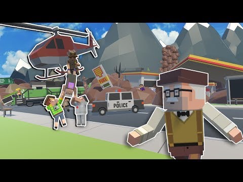 MUDSLIDE DISASTER DESTROYS TOWN & RESCUE MISSION! - Tiny Town VR Gameplay - Oculus VR Game