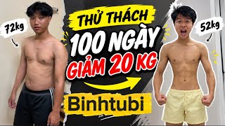 100 Ngày Thay Đổi Bản Thân Phần 1 | Lột Xác Body 6 Múi | Binhtubi