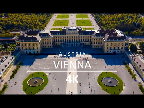 Vienna Austria 4K UHD Drone - Schönbrunn Palace