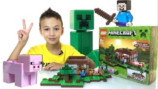 LEGO Minecraft Первая ночь (21115) - відео 1