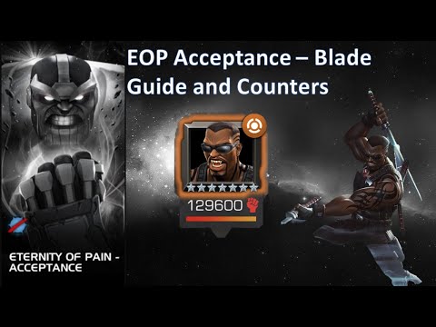 Eternity of Pain Acceptance -  Blade Guide and Counters