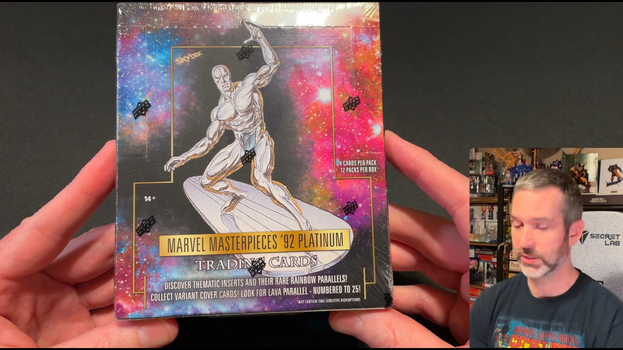 Opening Marvel Masterpieces '92 Platinum