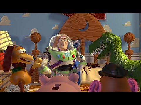 Toy Story | The Toy's Meet Buzz Lightyear