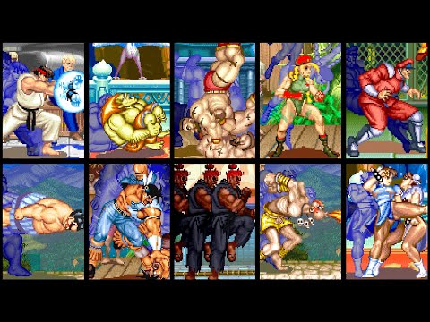 Super Street Fighter II Turbo - All Super Combos