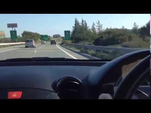 Left-hand driving Demo - roundabout