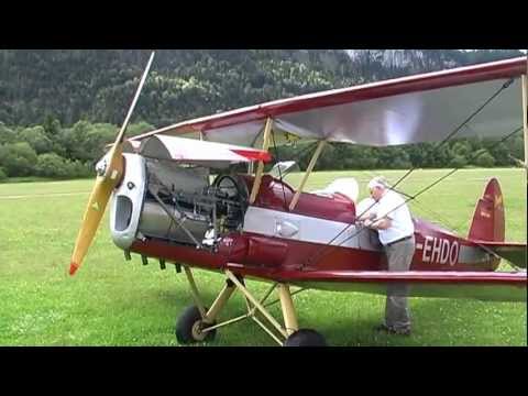 Stampe Biplane Flight over Tyrol