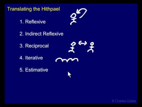 29.03   Translating the Hithpael