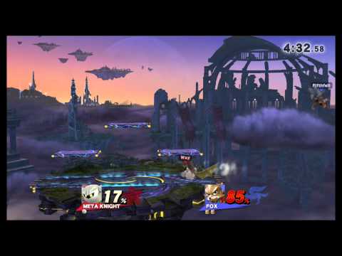 Skarfelt (Fox) vs Way (Meta Knight) - Loser's Semis - NHSSB3