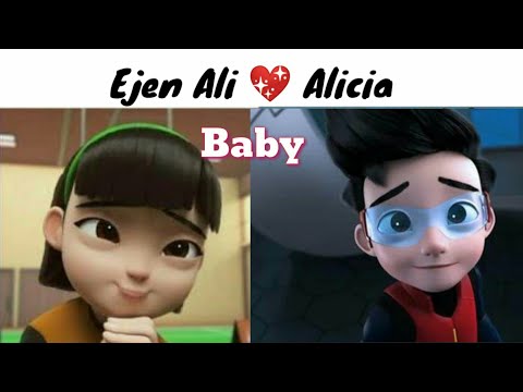 Ejen Ali love Alicia💕 new AMV 2020 {Justin Bieber - Baby ft. Ludacris}