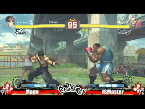 Mago vs JSMaster Canada Cup 2010 SSF4 Exhibition #4 -- Feature Match 7