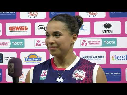 Avery Skinner after the 3-0 victory against Reale Mutua Fenera Chieri '76