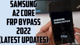 A2 core Frp bypass 2022 || A2 core google account unlock (without pc)(2023)