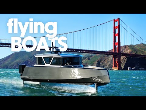 fully electric FLYING boats | Navier