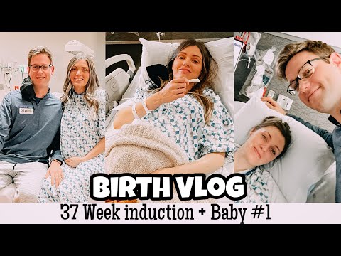 Birth Vlog 2021 | Induction at 37 Weeks + Baby #1