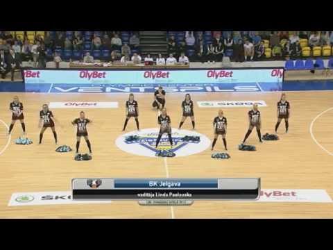 Beyonce-7/11 + AC/DC-Thunder // BK Jelgava Cheerleading team/ LBL Zvaigžņu spēle 2015
