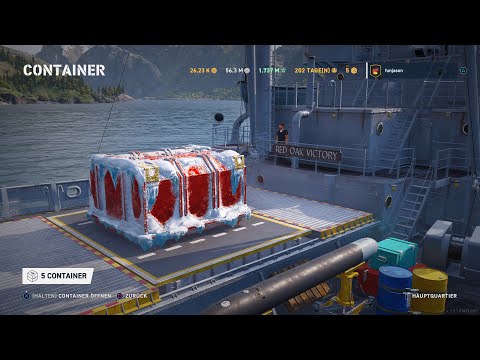 World of Warships: Legends (PS4) - 5 mal Super-Santa-Container'21 geöffnet