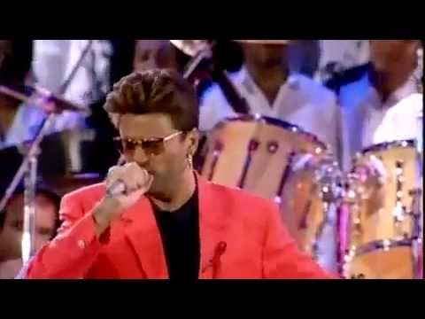 George Michael & Queen with LCGC - Somebody To Love (Freddie Mercury Tribute Concert)