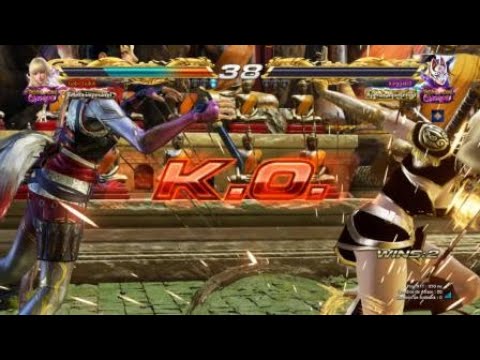 TEKKEN™7 Kunimitsu's crazy parry and Lili's submissive heel