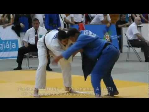 Judo 2011 Paks -73kg B- Stadler A (HUN) -- W- Khachatrian A (UKR) Junior Atom Cup