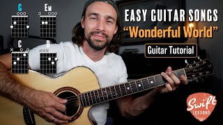 Sam Cooke &quot;Wonderful World&quot; | Easy Guitar Songs For Beginners