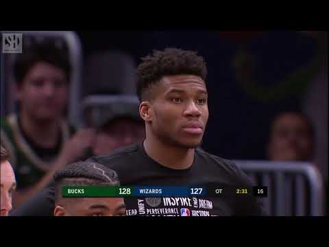 Final Minutes, Milwaukee Bucks vs Washington Wizards | 02/24/20 | Smart Highlights