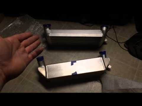 VRSpeed Factory VS ETS 335I intercooler comparison.