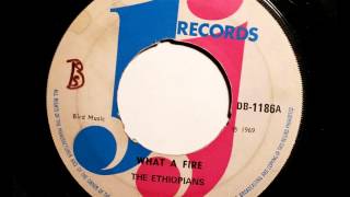 The Ethiopians What A Fire  - JJ Records