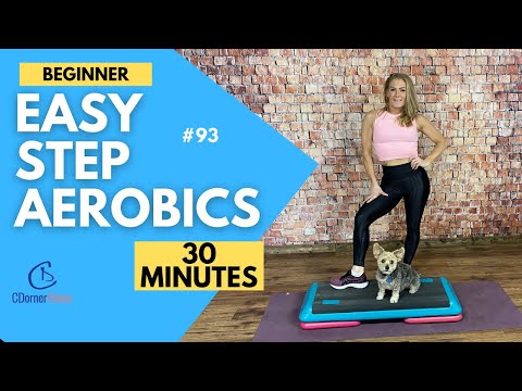 30 Minute Beginner's Step Workout /  Simple Instruction / 128 bpm | #93