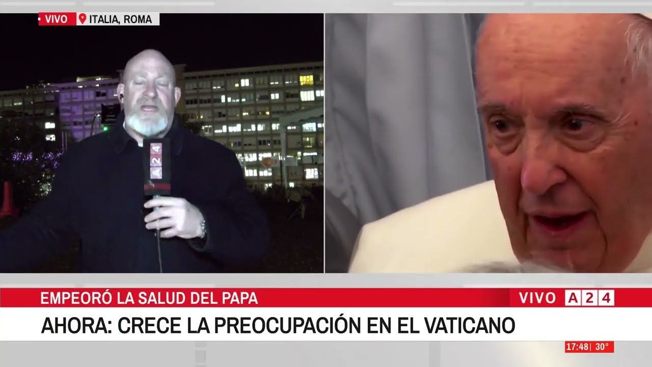 ⚠️ EL PAPA EN ESTADO CRÍTICO: HABLA EL MÉDICO QUE LO OPERÓ EN SU JUVENTUD
