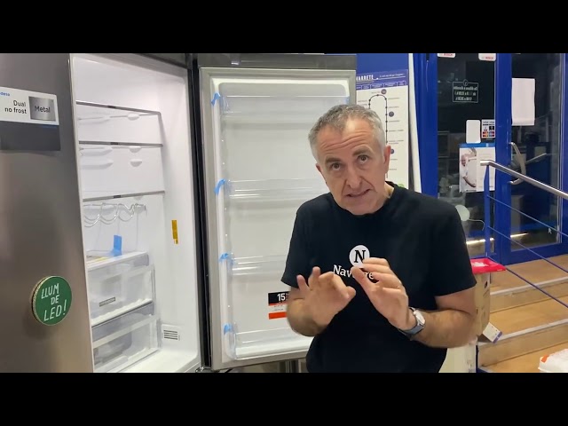 Vídeo relacionado con Rommer Frigorifico Combi FCE 320 NF, Capacidad 231 Litros, clor Blanco, NO Frost