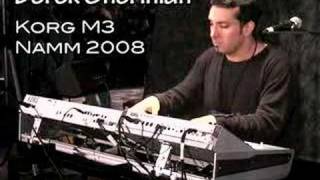 Derek Sherinian Korg M3 demo Video