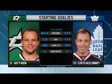 Maple Leafs Game Preview: Dallas Stars at Toronto  - February 7, 2017