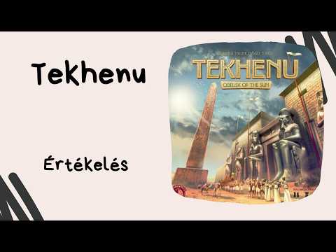 Felesleges túlbonyolítás? Tekhenu: Obelisk of the Sun értékelés társasjáték értékelés - Társasozz Okosan!