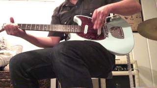 Video thumbnail for Jay Turser JT-MG2 Mustang Sonic Blue Electric Guitar by johnnyangel69