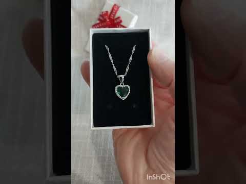 Подарок девушке колье "Розовый топаз в серебре" стиль Pandora кулон в форме сердца с цирконами В коробочке - фото 4 - id-p2855700733