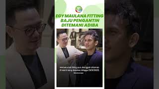 Intip Momen Fitting Baju Pengantin Egy Maulana Vikri & Adiba Khanza, Desainer Kondang Turun Tangan